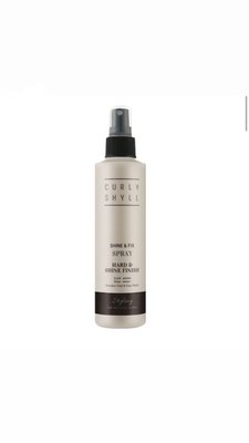 CURLY SHYLL SHINE & FIX SPRAY | LAKIER DO WŁOSÓW | 50 ML, 50 ml